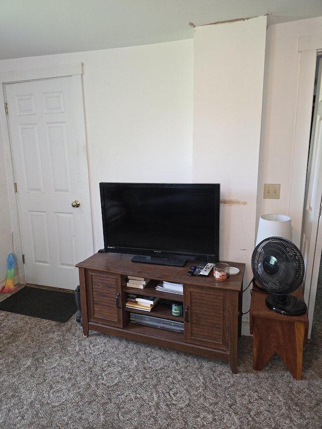 18 Cedar Ln, Belfast, ME 04915 - living room with carpet floors