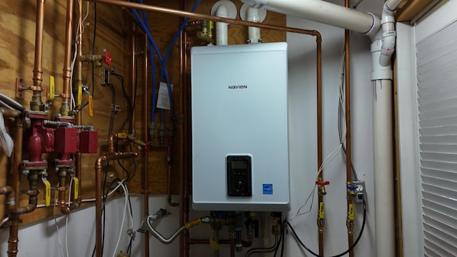 55 Pember Rd, Levant, ME 04456 - utilities featuring tankless water heater