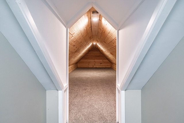 58 Pequawket Trl, Baldwin, ME 04024 - bonus room featuring carpet, wooden ceiling, and lofted ceiling