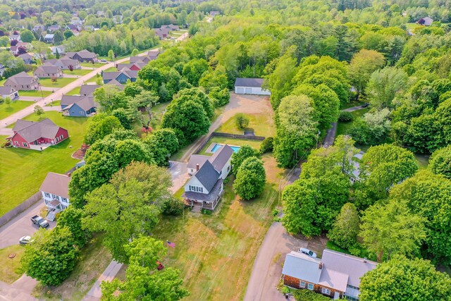 304 Main Rd N, Hampden, ME 04444 - aerial perspective of suburban area