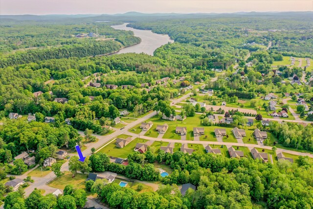 304 Main Rd N, Hampden, ME 04444 - aerial view of a heavily wooded area