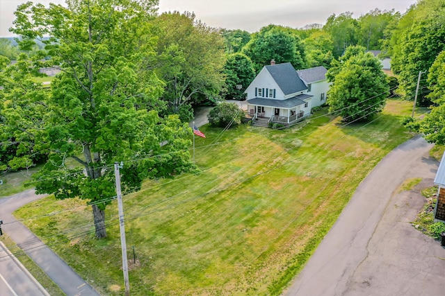 304 Main Rd N, Hampden, ME 04444 - aerial view of property and surrounding area