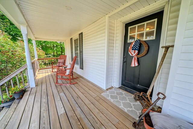 304 Main Rd N, Hampden, ME 04444 - view of porch