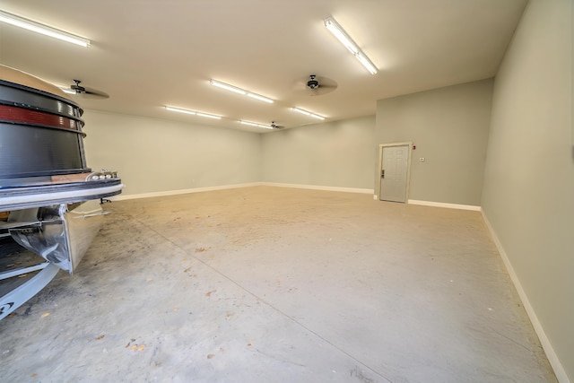 304 Main Rd N, Hampden, ME 04444 - garage featuring baseboards