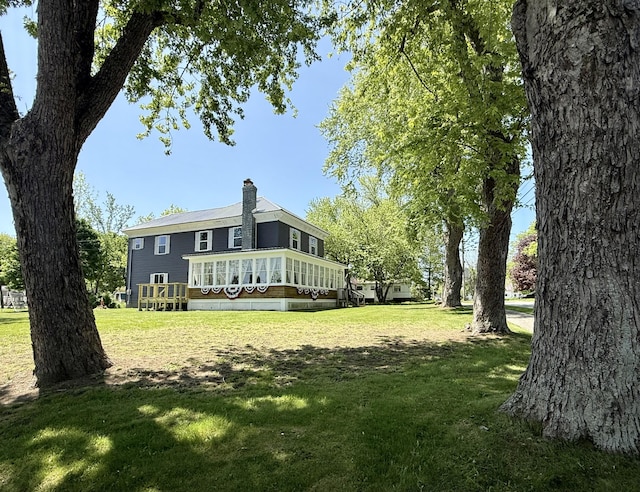 88 Union St, Calais, ME 04619 - view of grassy yard