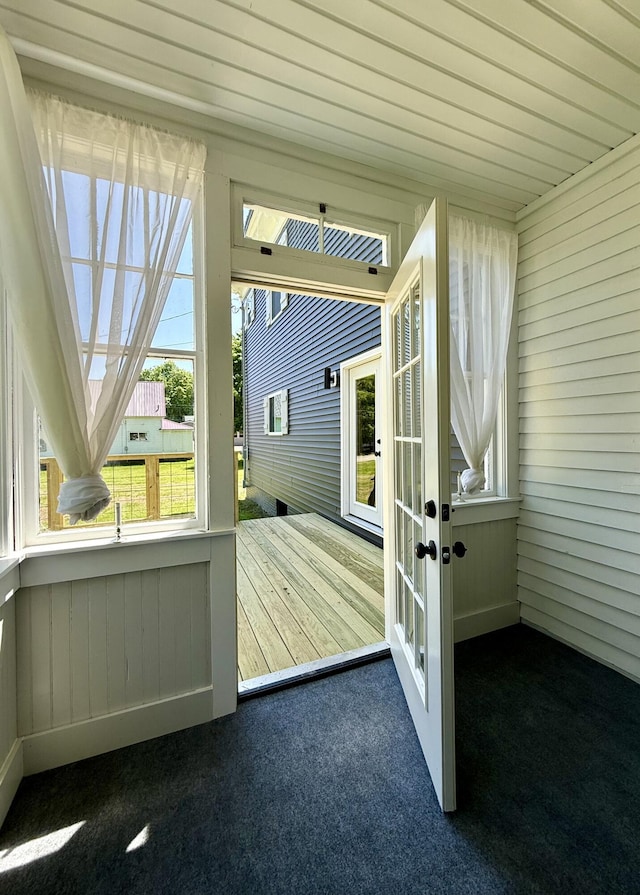 88 Union St, Calais, ME 04619 - sunroom / solarium with french doors