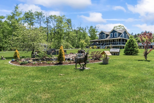 55 Mountain View Ext, Rockland, ME 04841 - view of grassy yard