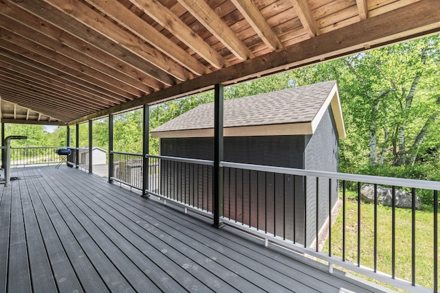 55 Mountain View Ext, Rockland, ME 04841 - view of deck