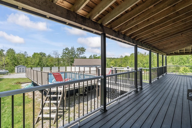 55 Mountain View Ext, Rockland, ME 04841 - view of deck