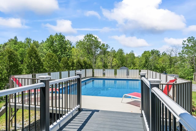 55 Mountain View Ext, Rockland, ME 04841 - view of pool with a deck