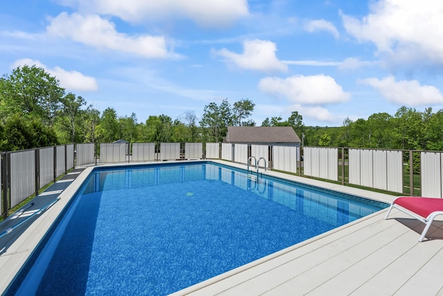 55 Mountain View Ext, Rockland, ME 04841 - view of pool