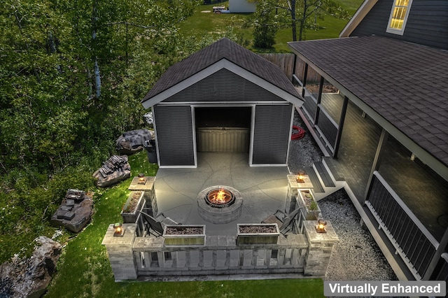 55 Mountain View Ext, Rockland, ME 04841 - aerial view of property and surrounding area