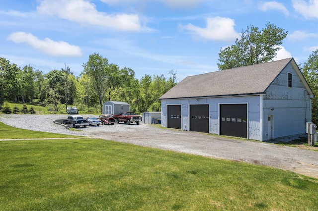 55 Mountain View Ext, Rockland, ME 04841 - view of detached garage