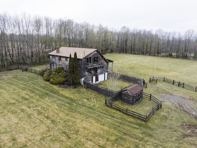 526 Range Rd, Dover-Foxcroft, ME 04426 - view of rural area featuring a heavily wooded area