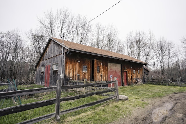526 Range Rd, Dover-Foxcroft, ME 04426 - view of horse barn