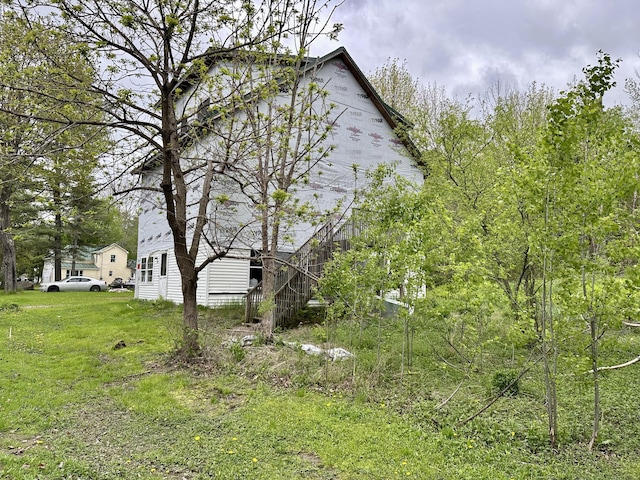 265 Grove St, Newport, ME 04953 - view of property exterior with a yard
