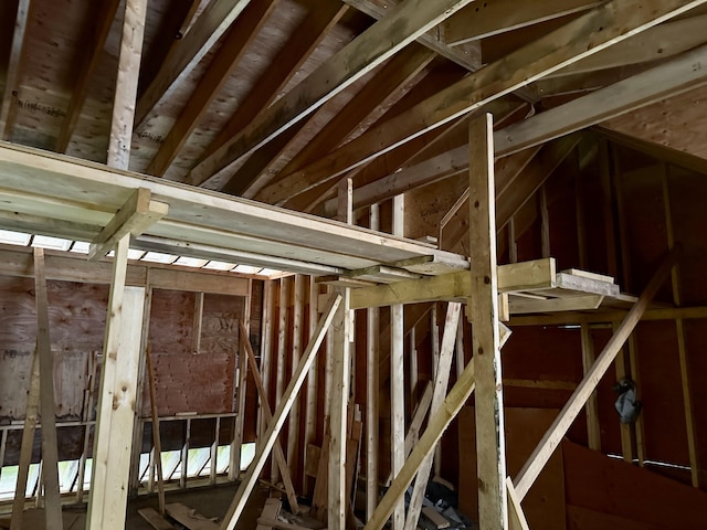 265 Grove St, Newport, ME 04953 - miscellaneous room featuring vaulted ceiling