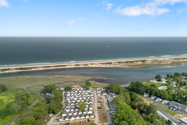 14 Larrys Ldg Unit 14, Ogunquit, ME 03907 - aerial view of property and surrounding area featuring expansive beach