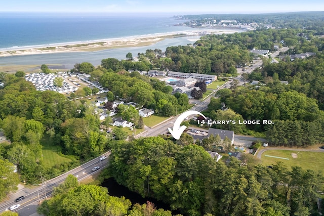 14 Larrys Ldg Unit 14, Ogunquit, ME 03907 - aerial view of property's location with a large body of water