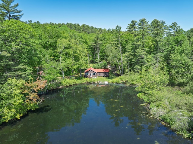 66 Myron Hall Rd, Raymond, ME 04071 - view of subject property featuring a heavily wooded area