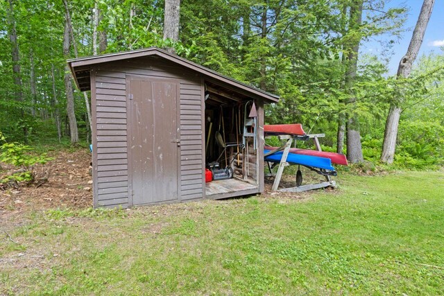 66 Myron Hall Rd, Raymond, ME 04071 - view of shed