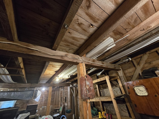25 Jarvis Gore Dr, Eddington, ME 04428 - detailed view of wooden ceiling
