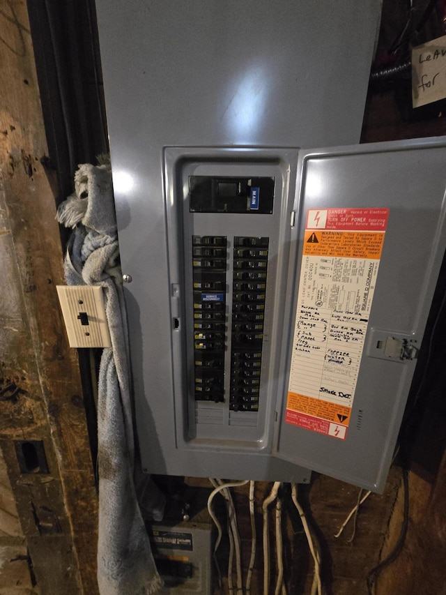 25 Jarvis Gore Dr, Eddington, ME 04428 - utility room with electric panel