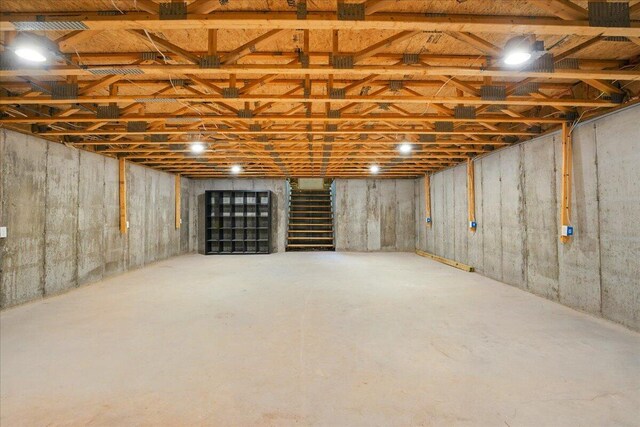 14 Goshen Ln, New Gloucester, ME 04260 - view of unfinished basement