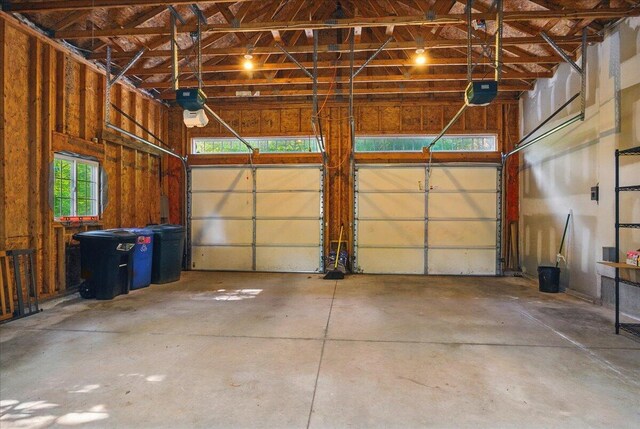 14 Goshen Ln, New Gloucester, ME 04260 - garage with a garage door opener