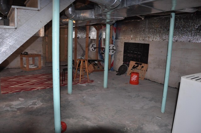 5 Charles St, Orono, ME 04473 - view of unfinished basement
