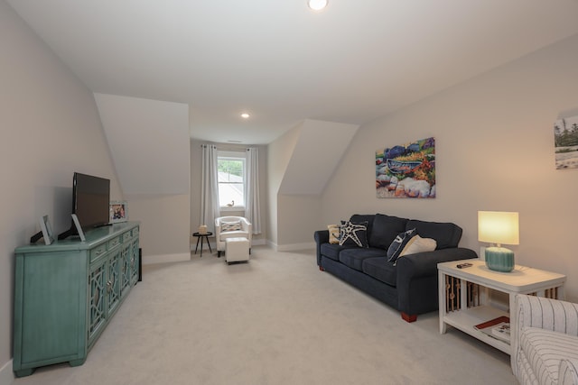 3 Jennifer Ln Unit 1, Wells, ME 04090 - living area featuring light colored carpet and recessed lighting
