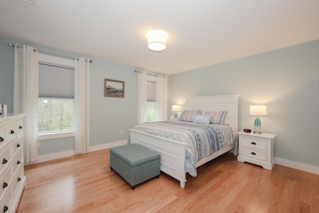 3 Jennifer Ln Unit 1, Wells, ME 04090 - bedroom featuring baseboards and light wood-style flooring