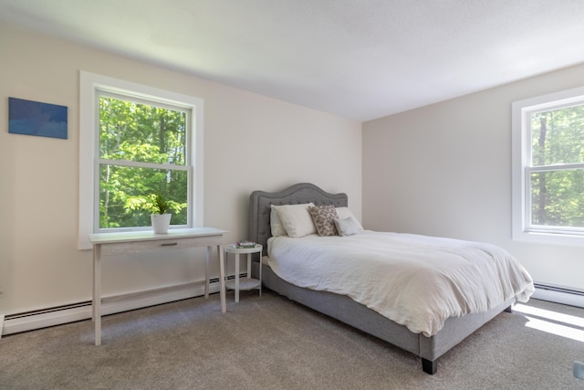 18 Brian Dr, Brewer, ME 04412 - carpeted bedroom with baseboard heating