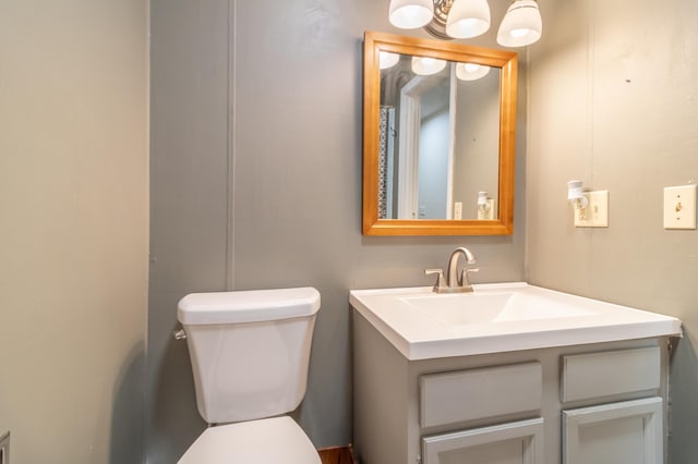 18 Brian Dr, Brewer, ME 04412 - bathroom with toilet and vanity