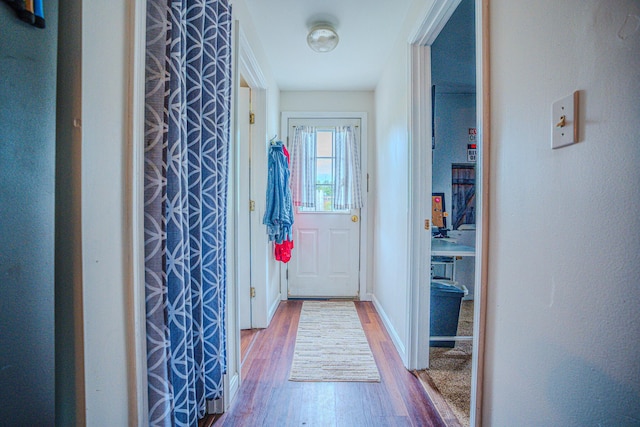10 Empire Way, Portland, ME 04103 - doorway to outside with wood finished floors and baseboards