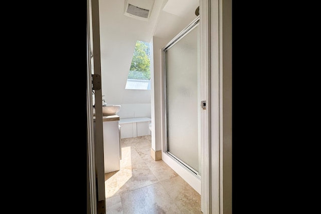 2301 State Route 129, South Bristol, ME 04568 - full bathroom with a shower stall and vanity