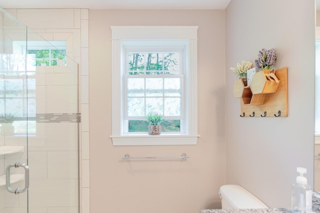 2 Neptune Rd, Old Orchard Beach, ME 04064 - full bathroom with a stall shower and toilet