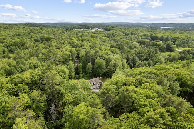 30 Oliver Woods Rd, Nobleboro, ME 04555 - drone / aerial view of a forest