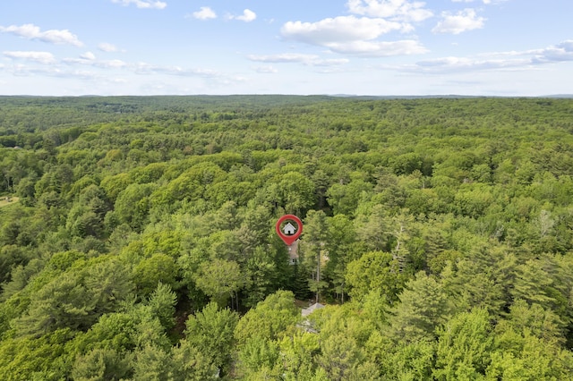 30 Oliver Woods Rd, Nobleboro, ME 04555 - aerial view of a forest