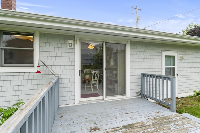 2 Laase Ave, Lewiston, ME 04240 - view of deck