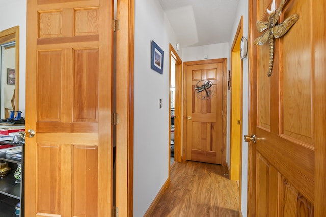 2 Laase Ave, Lewiston, ME 04240 - corridor with wood finished floors