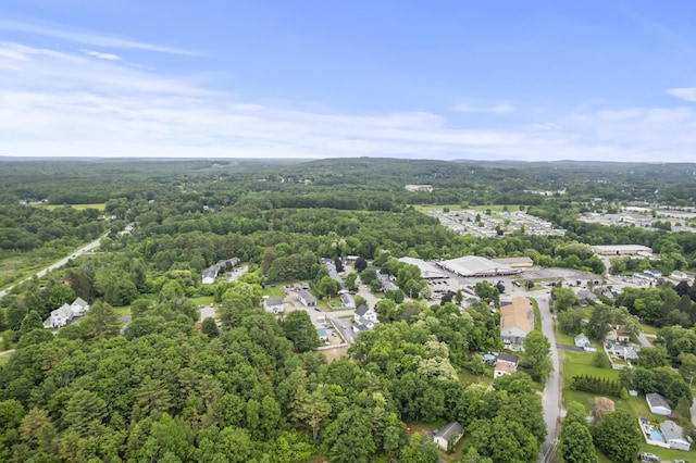 2 Laase Ave, Lewiston, ME 04240 - aerial view of property's location with a heavily wooded area