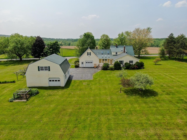 124 Swan Rd, Hermon, ME 04401 - view from above of property