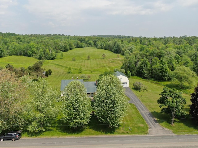 124 Swan Rd, Hermon, ME 04401 - aerial view of sparsely populated area