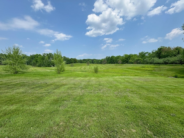 124 Swan Rd, Hermon, ME 04401 - view of green lawn featuring a view of countryside