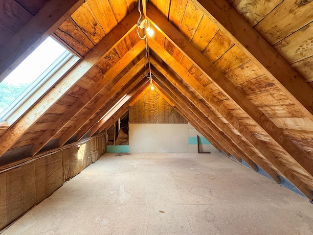 124 Swan Rd, Hermon, ME 04401 - view of unfinished attic