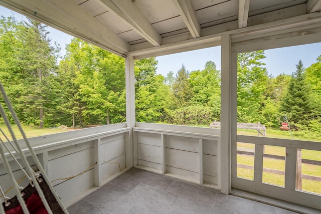 52A Judkins Rd, Harmony, ME 04942 - view of patio / terrace with a balcony