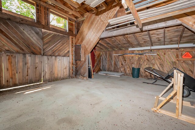 52A Judkins Rd, Harmony, ME 04942 - misc room featuring lofted ceiling