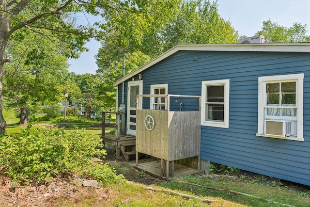 74 Ottawa Ave, Portland, ME 04109 - view of outdoor structure featuring cooling unit