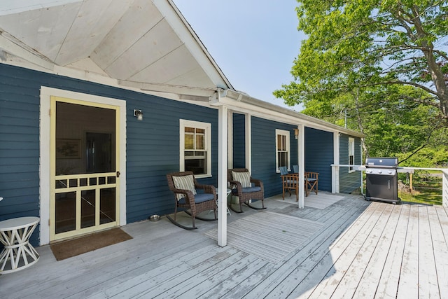 74 Ottawa Ave, Portland, ME 04109 - deck featuring a grill